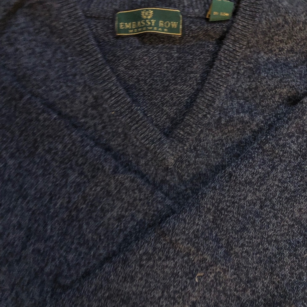 Navy cashmere sweater